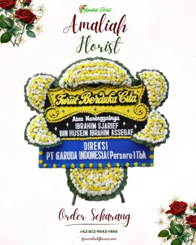 Papan Bunga Duka di Adisana